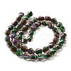 Two Tone Resin Beads Strands GLAA-T035-02H-3