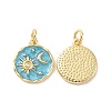 Rack Plating Brass Pendants X-KK-C004-02G-1
