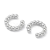Rack Plating Brass Cuff Earrings EJEW-K245-09P-2