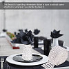 6 Rows Plastic Diamond Mesh Wrap Roll Rhinestone Crystal Ribbon Cake Wedding Decoration OCOR-WH0030-03-8