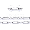 Non-Tarnish 3.28 Feet 304 Stainless Steel Link Chains X-CHS-D032-04P-1
