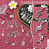 62Pcs 31 Style Alloy Locking Stitch Markers HJEW-CJ00058-3