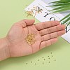 Brass Tiny Bead Cones KK-O043-04G-5