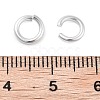 Aluminum Open Jump Rings FIND-G086-01G-S-4