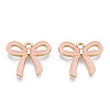 Light Gold Plated Alloy Pendants ENAM-T009-40A-2