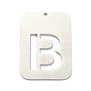 Non-Tarnish 304 Stainless Steel Pendants STAS-K216-49B-P-1