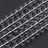 Synthetic Quartz Crystal Beads Strands GSR10mmA039-1-2
