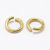 Brass Saw Cut Open Jump Rings LS-KK-P096-08-A-3