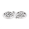 Tibetan Style Alloy Pendants TIBE-S323-103AS-RS-3