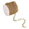 304 Stainless Steel Paperclip Chains CHS-CJC0001-01G-5