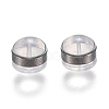 Brass Rings Silicone Ear Nuts SIL-N003-03B-1