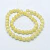 Natural Mashan Jade Round Beads Strands G-D263-10mm-XS06-3