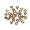 6-Petal Tibetan Style Alloy Flower Bead Caps TIBE-S220-AB-NR-2