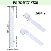 200Pcs Plastic Plant Labels FIND-SP0005-62A-2