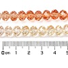 Transparent Painted Glass Beads Strands X1-DGLA-A034-T6mm-A20-4
