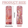 50Pcs PP Plastic Watchband Storage Resealable Bags ABAG-TADJ0003-01F-3