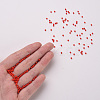11/0 FGB Grade A Baking Paint Glass Seed Beads X-SEED-N001-A-1007-4