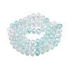 Transparent Glass Beads Strands X-GLAA-T023-8mm-A01-2