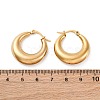 PVD Vacuum Plating 304 Stainless Steel Chunky Hoop Earrings for Women X-EJEW-F280-06C-G-2