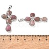 Natural Rhodonite Pendants GG-CBA9F30-02P-14-3