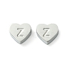 Tarnish Resistant 316L Surgical Stainless Steel Beads STAS-R230-01Z-P-1-1