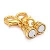 Brass Magnetic Clasps Converter KK-O134-05G-3