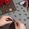 20Pcs Alloy Shank Buttons BUTT-PH0001-82A-B-3