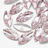 Pointed Back Glass Rhinestone Cabochons RGLA-T083-5x10mm-10-1