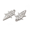 Non-Tarnish 304 Stainless Steel Pendants LS-STAS-A070-33P-2