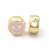 Rack Plating Alloy Enamel Beads FIND-G051-01LG-04-2