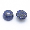 Natural Lapis Lazuli Cabochons X-G-P393-R11-6mm-2