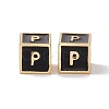 Rack Plating Brass Enamel Beads KK-B060-04G-01P-2