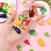 30Pcs 10 Styles Resin Pendants RESI-YW0004-20-3
