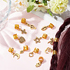 33Pcs 11 Styles Alloy Hair Braid Pendant OHAR-CP0001-14-4