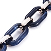 Handmade Acrylic Cable Chains AJEW-JB00634-05-3