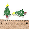 Printed Wood Beads WOOD-Z007-01-3