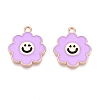 Alloy Enamel Pendants ENAM-T020-55E-1