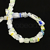 Handmade Millefiori Glass Bead Strands LK-R006-17-3