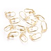 304 Stainless Steel Leverback Earrings Findings STAS-P227-45G-1