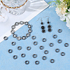 60Pcs Non-Magnetic Synthetic Hematite Beads G-BBC0001-55-3
