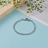 Tarnish Resistant Women' s 304 Stainless Steel Figaro Chains BJEW-JB05841-01-5