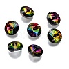Glass Charms RGLA-L026-C24-1