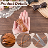 3Pcs 3 Colors Flat PU Leather Cord OCOR-CL0001-15B-6