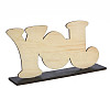 Wood Tabletop Display Decorations WOOD-N005-74-4