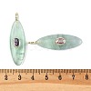 Natural Green Fluorite Pendants G-D357-01G-3