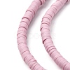 Handmade Polymer Clay Beads Strands CLAY-R089-4mm-Q087-3