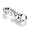 Alloy Swivel Lobster Claw Clasps PALLOY-T010-06P-2