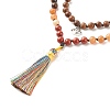 Buddhist Necklace NJEW-JN03847-4