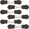 6 Sets Imitation Leather Toggle Buckle AJEW-FG0001-56-1