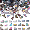 600G Irregular Glass Cabochons DIY-BC0005-93-1